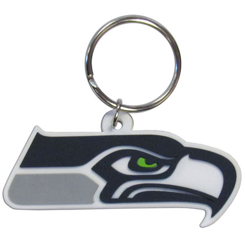 Seattle Seahawks Logo Flexi Key Chain NFL Licensed Football
