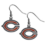 Chicago Bears Dangle Logo Earrings (Zinc) NFL Football