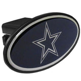 Dallas Cowboys Oval Durable Plastic Hitch Cover (NFL)