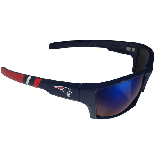 New England Patriots Edge Wrap Sunglasses (NFL Football)