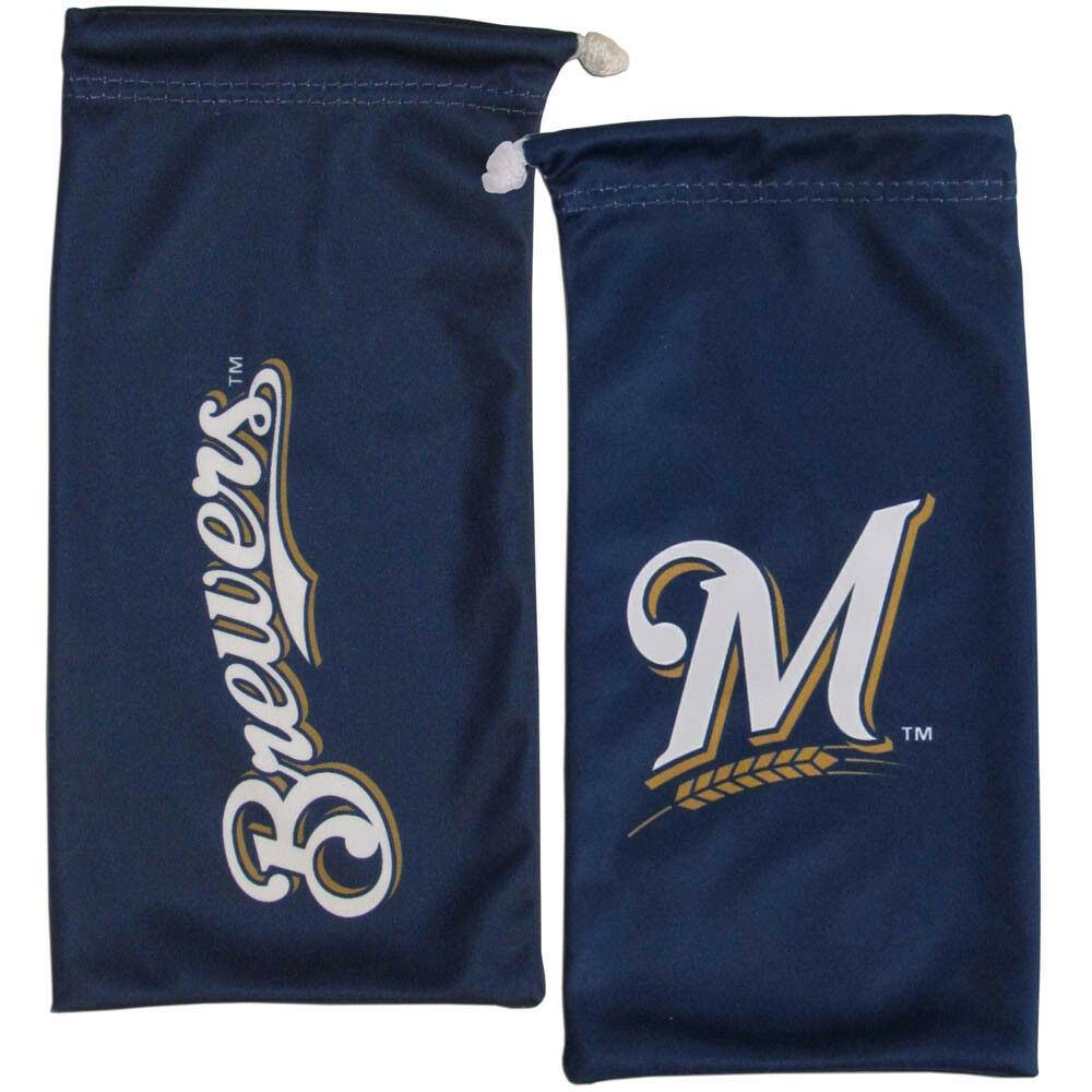 Milwaukee Brewers Microfiber Bag for Sunglasses Glasses (MLB Baseball)