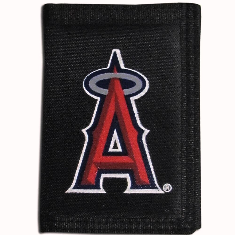 Los Angeles Anaheim Angels Trifold Nylon Wallet MLB Baseball