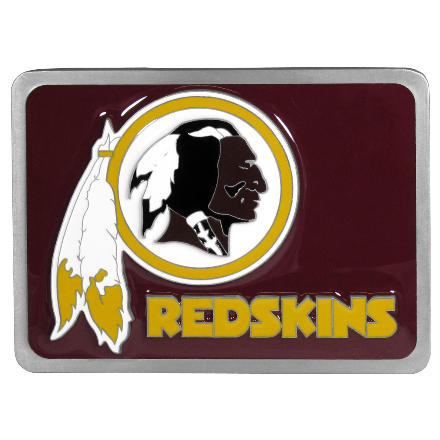 Washington Redskins Metal Hitch Cover (NFL Football) (Class II & III)