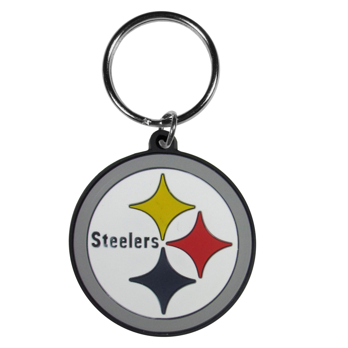 Pittsburgh Steelers Logo Flexi Key Chain NFL Licensed Football