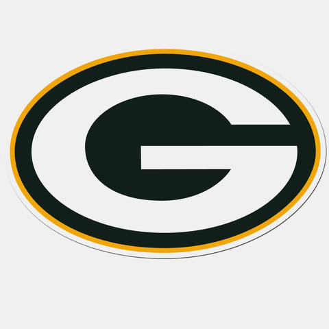 Green Bay Packers Vinyl Logo Auto Decal (NFL Football)