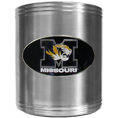 Missouri Tigers Insulated Stainless Steel Can Cooler Coozie (NCAA)