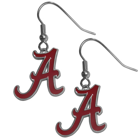 Alabama Crimson Tide Dangle Earrings (Zinc) NCAA