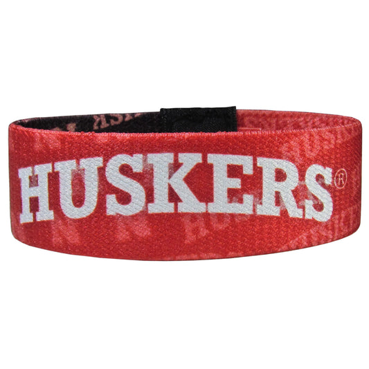 Nebraska Cornhuskers Stretch Bracelet NCAA Licensed Jewelry
