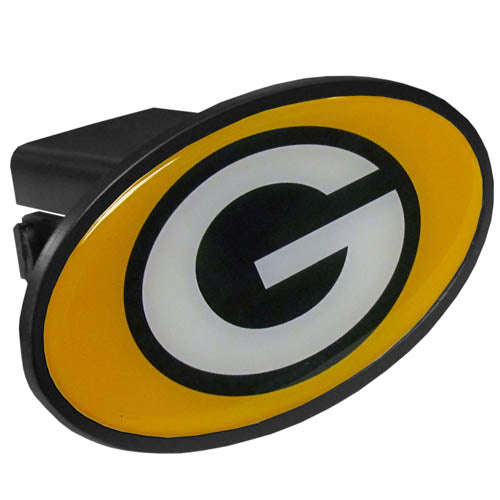 Green Bay Packers Durable Plastic Oval Hitch Cover (NFL)