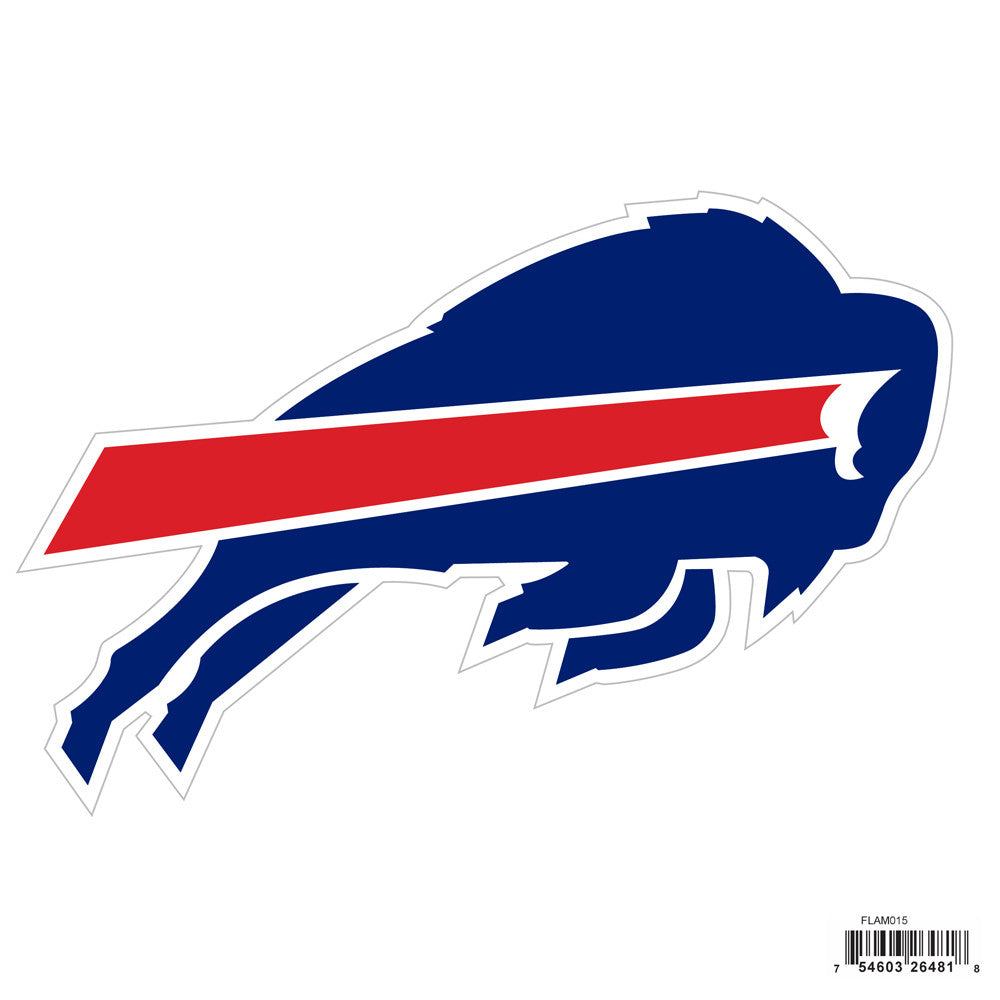 Buffalo Bills Licensed Outdoor Rated Magnet (NFL) Football