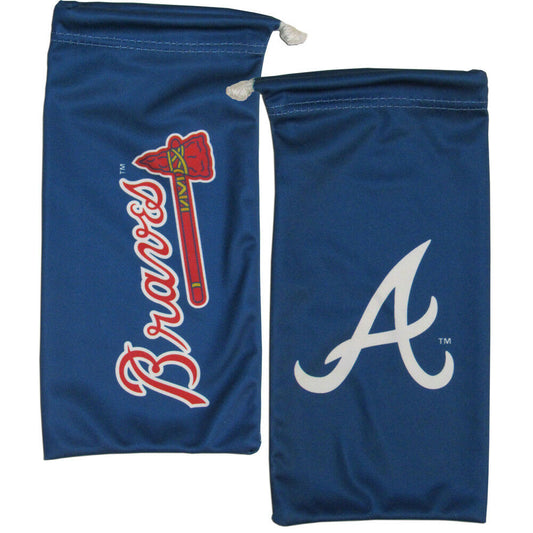 Atlanta Braves Microfiber Bag for Sunglasses Glasses (MLB Baseball)