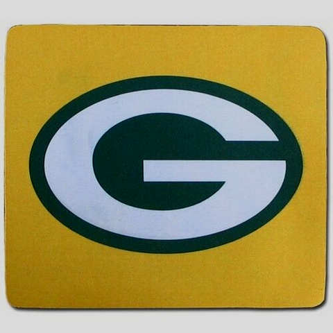 Green Bay Packers Neoprene Mouse Pad (NFL Football)