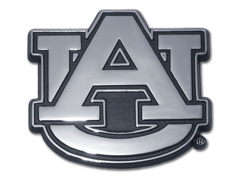 Auburn Tigers Chrome Metal Auto Emblem ("AU") NCAA