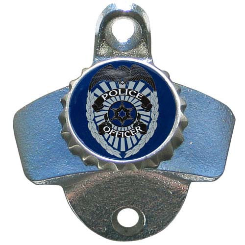 Police Department Wall Mount Bottle Opener (Occupational)