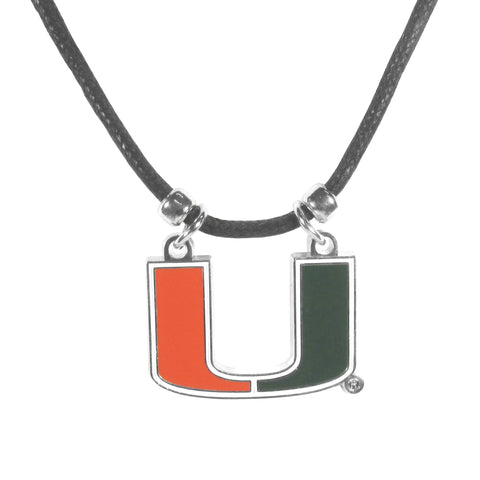 Miami Hurricanes Cord Necklace (NCAA)