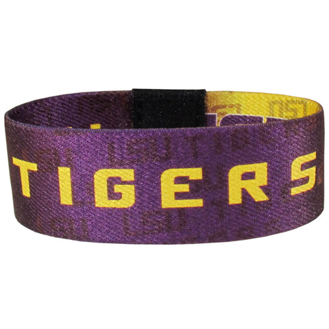 LSU Tigers Stretch Bracelet NCAA Licensed Jewelry