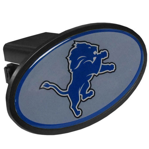 Detroit Lions Durable Plastic Oval Hitch Cover (NFL)
