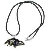 Baltimore Ravens Cord Necklace NFL Football Jewelry
