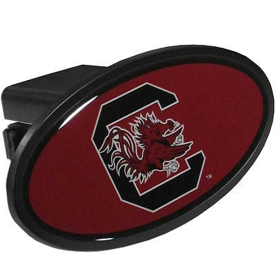 South Carolina Gamecocks Durable Plastic Oval Hitch Cover (NCAA)