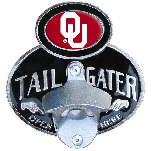 Oklahoma Sooners Tailgater Hitch Cover With Bottle Opener (NCAA)