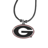 Georgia Bulldogs Cord Necklace (NCAA)