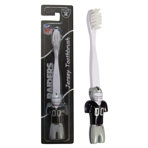 Las Vegas Raiders Kids Soft Toothbrush NFL Licensed Football