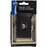 Ohio State Buckeyes Leather Money Clip Card & Cash Holder NCAA (Oval)
