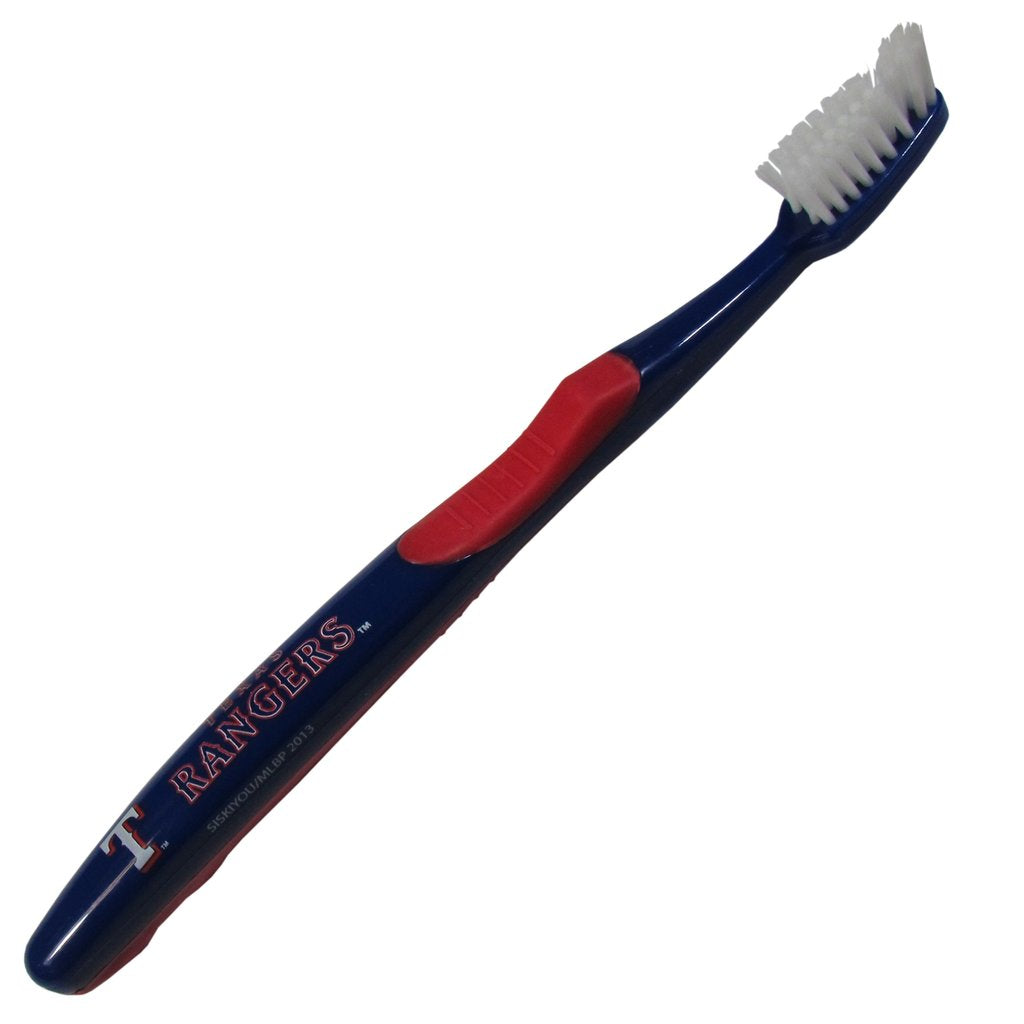 Texas Rangers Adult Soft Toothbrush MLB Baseball