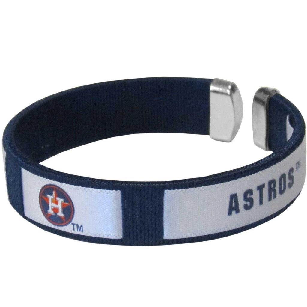 Houston Astros Fan Band Bracelet MLB Licensed Baseball Jewelry