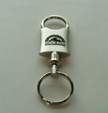 Colorado Rockies Valet Key Chain with Etched Team Logo MLB Baseball