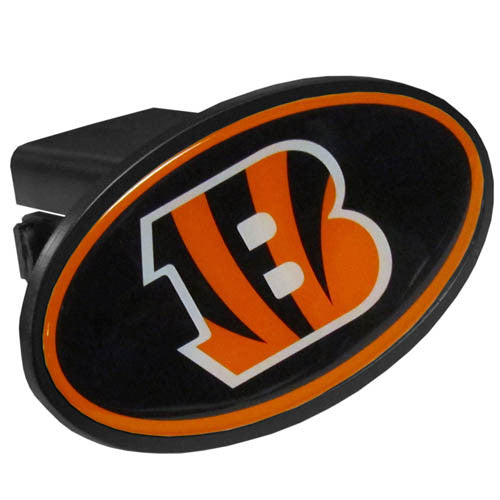Cincinnati Bengals Durable Plastic Oval Hitch Cover (NFL)