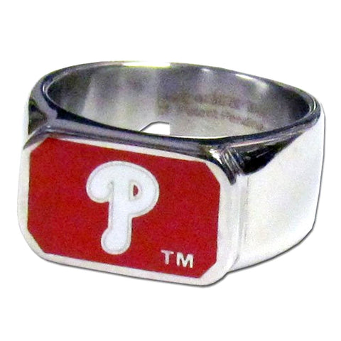 Philadelphia Phillies Steel Ring Bottle Opener Size 10 - MLB Baseball