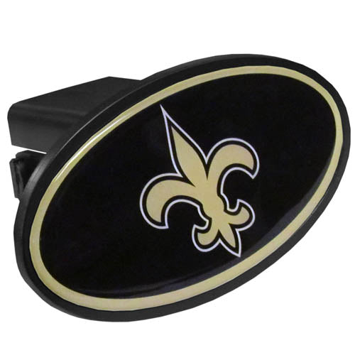 New Orleans Saints Durable Plastic Oval Hitch Cover (NFL)
