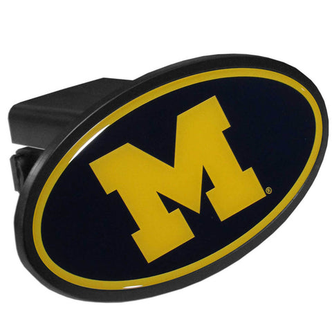 Michigan Wolverines Durable Plastic Oval Hitch Cover (NCAA)