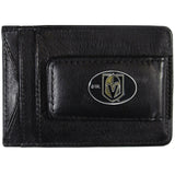 Vegas Golden Knights Fine Leather Money Clip (NHL) Card & Cash Holder