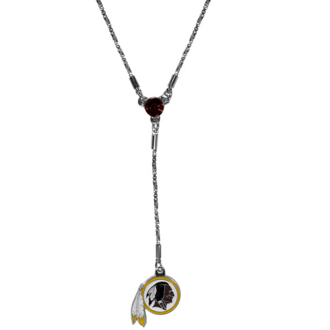 Washington Redskins Lariat Necklace NFL Licensed Jewelry