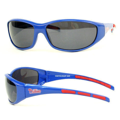 Philadelphia Phillies Wrap Sunglasses with Microfiber Bag (MLB) Baseball