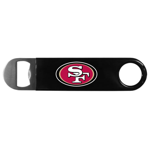 San Francisco 49ers Heavy Duty Steel Bottle Opener (NFL Football)