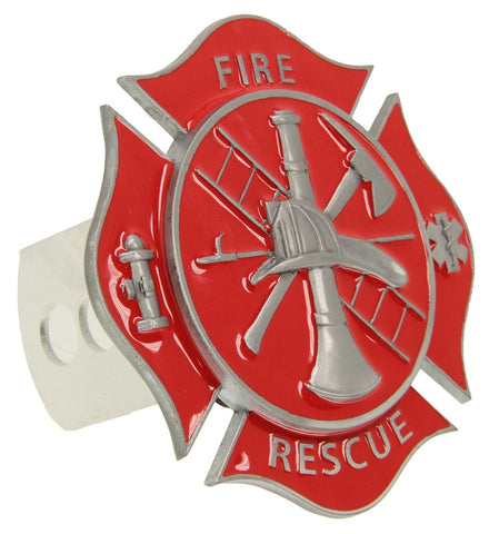 Firefighter 3-D Metal Hitch Cover (Maltese Cross) Occupational