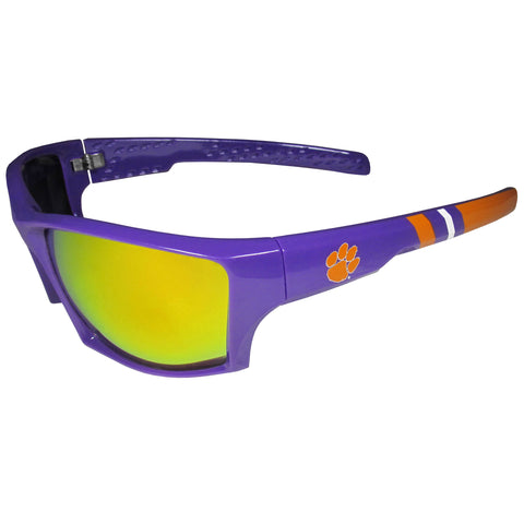 Clemson Tigers Edge Wrap Sunglasses (NCAA) Licensed