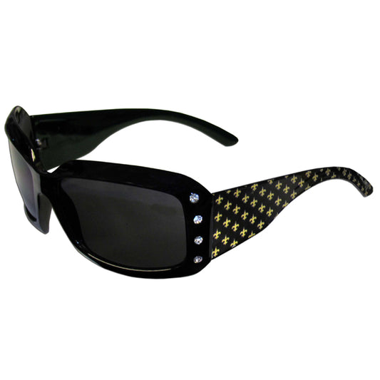 New Orleans Saints Sunglasses (Designer w/Rhinestones) NFL Football