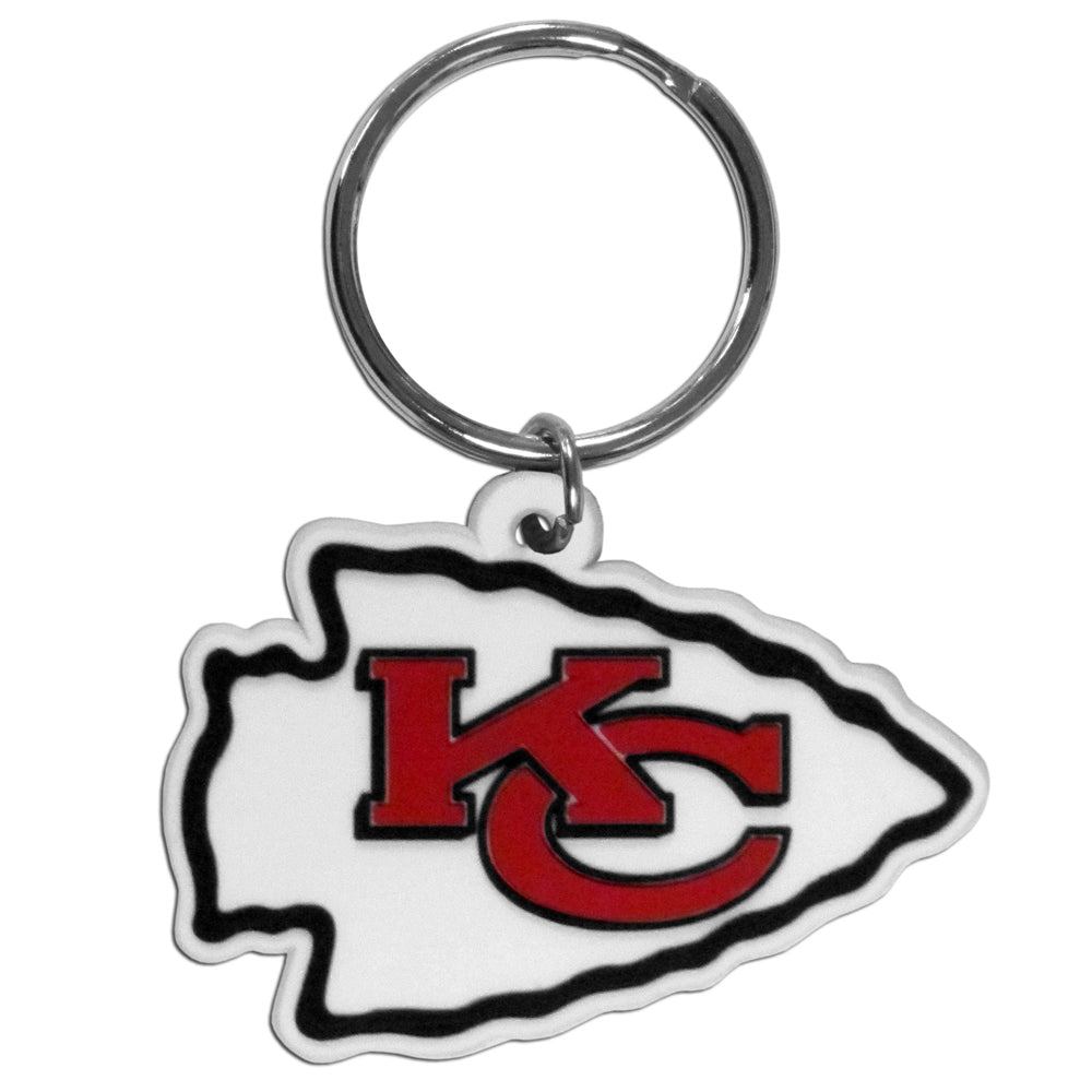 Kansas City Chiefs Logo Flexi Key Chain NFL Licensed Football