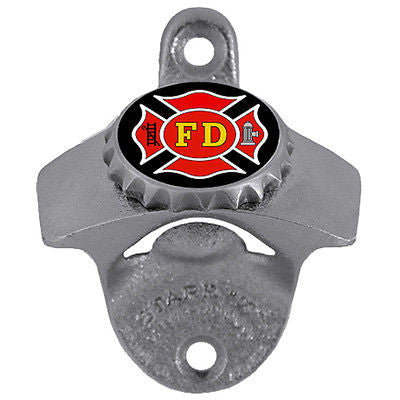 Firefighter Wall Mount Bottle Opener (Occupational) FD
