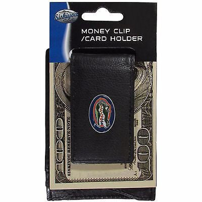 Florida Gators Fine Leather Money Clip (NCAA) Card & Cash Holder