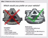 Greek Sorority Tri Delta Chrome Auto Emblem (Script)