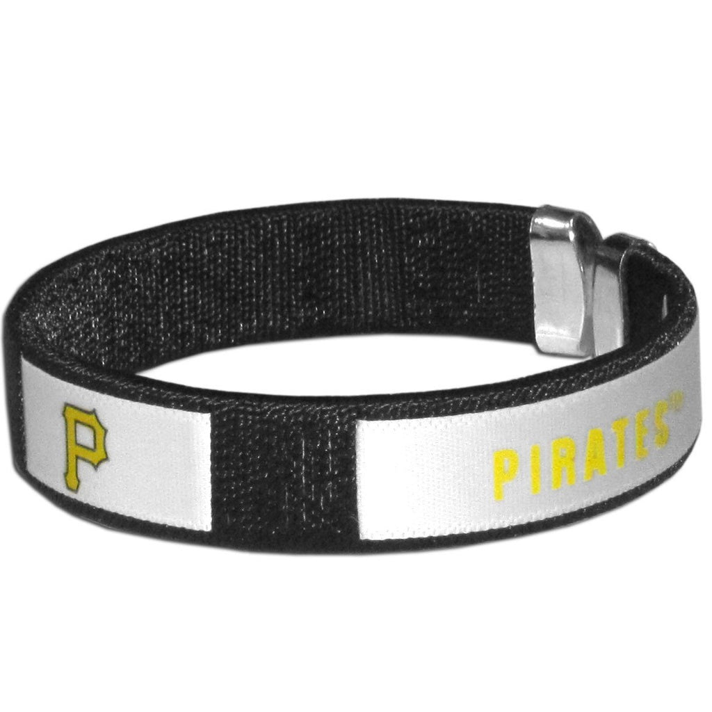 Pittsburgh Pirates Fan Band Bracelet MLB Licensed Baseball Jewelry