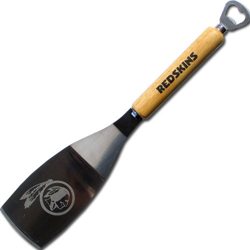 Washington Redskins Spatula with Wood Handle & Bottle Opener NFL Football