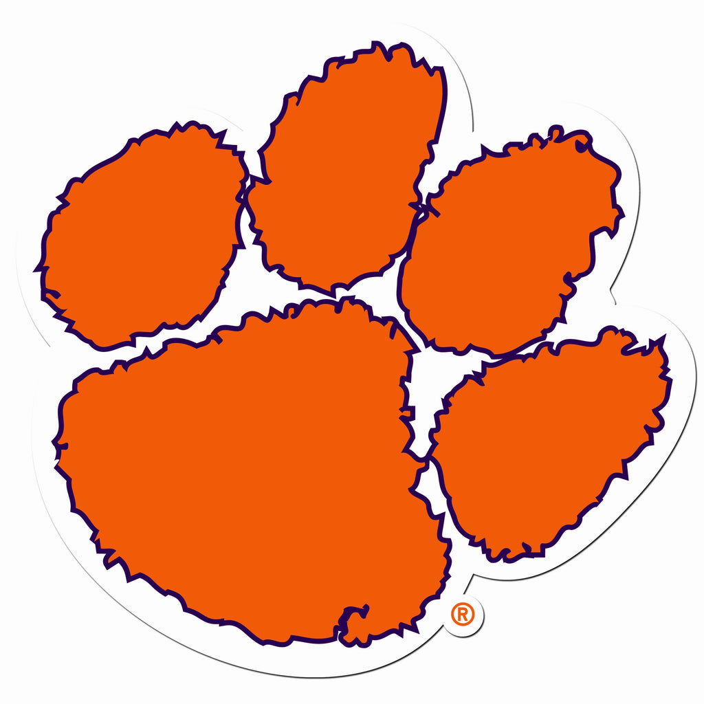 Clemson Tigers Vinyl Logo Auto Decal (NCAA)
