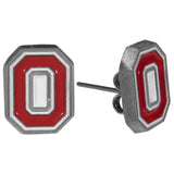 Ohio State Buckeyes Stud Logo Earrings ("O") NCAA