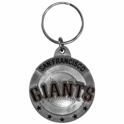 San Francisco Giants 3-D Metal Key Chain MLB Licensed Baseball